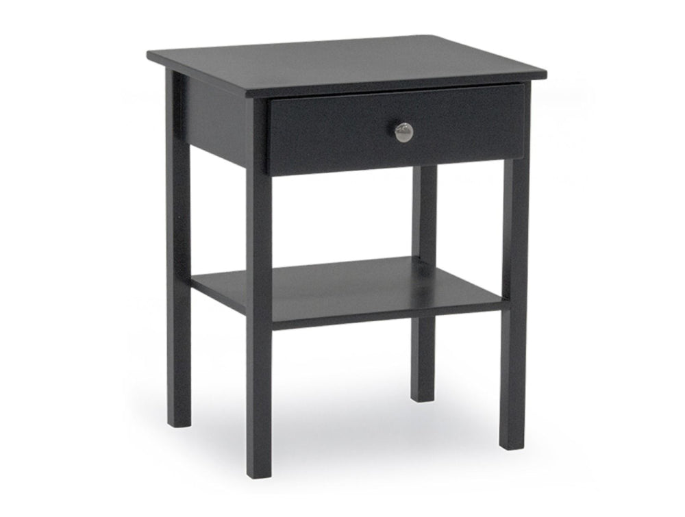 Jade Bedside Table Grey