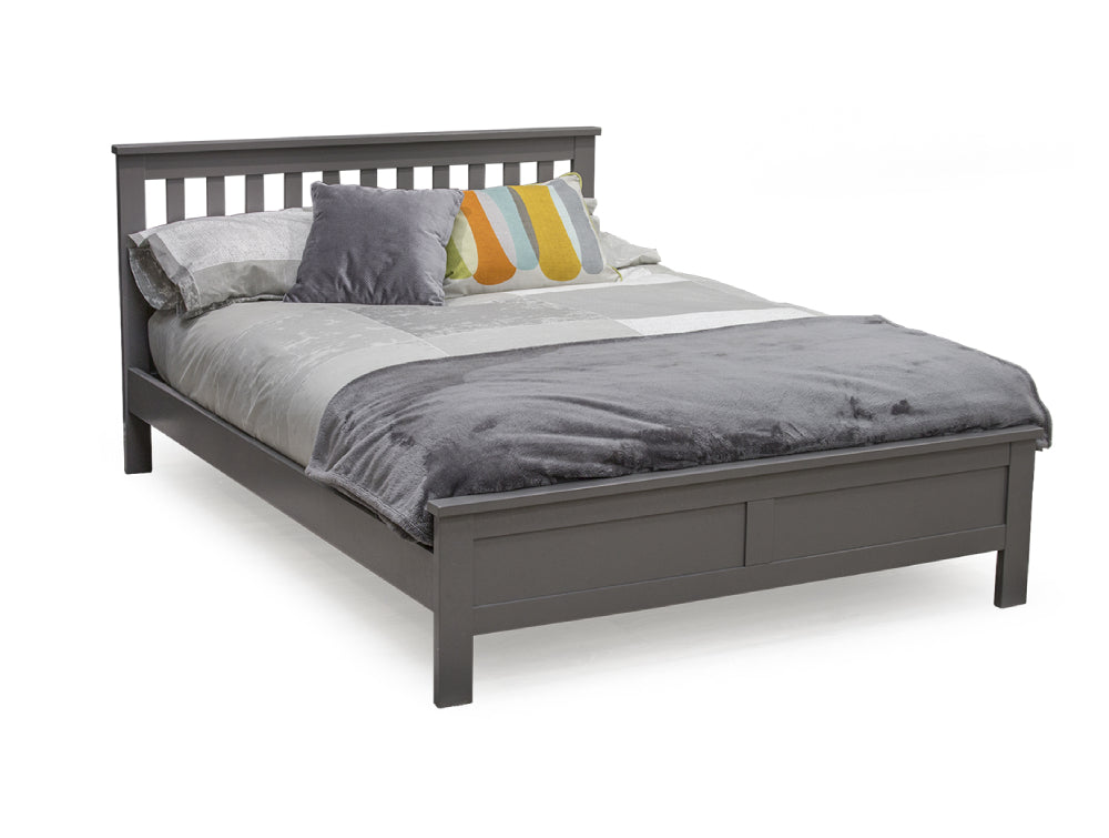 Jade King Sized Bed Grey