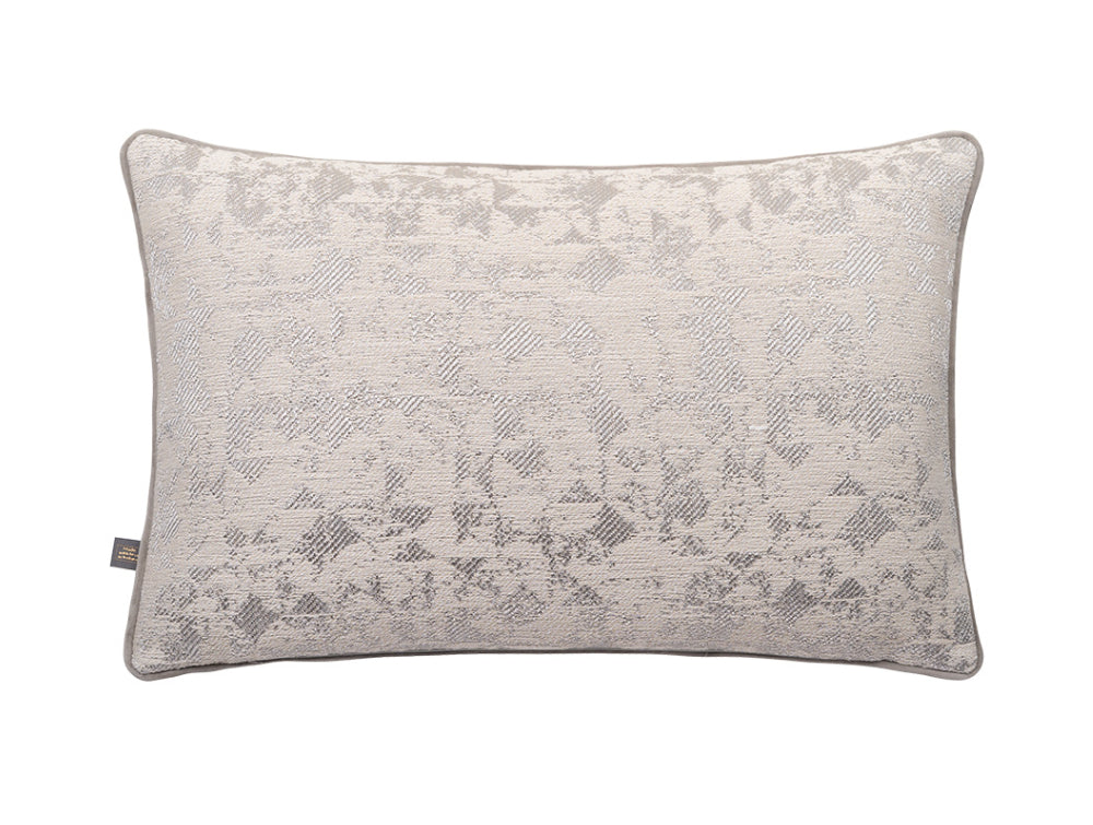 Juba 400x600mm Cushion Cream and Silver 3