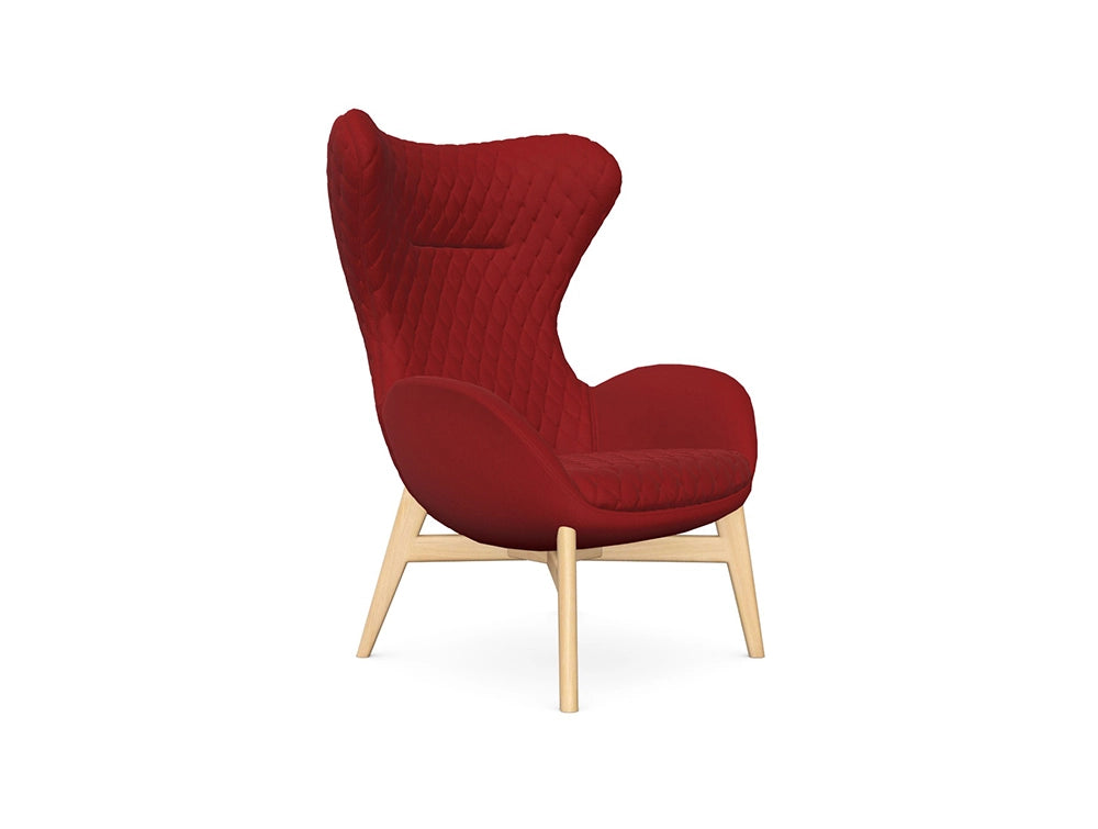 Kate Moodlii Upholstered Armchair with High Backrest