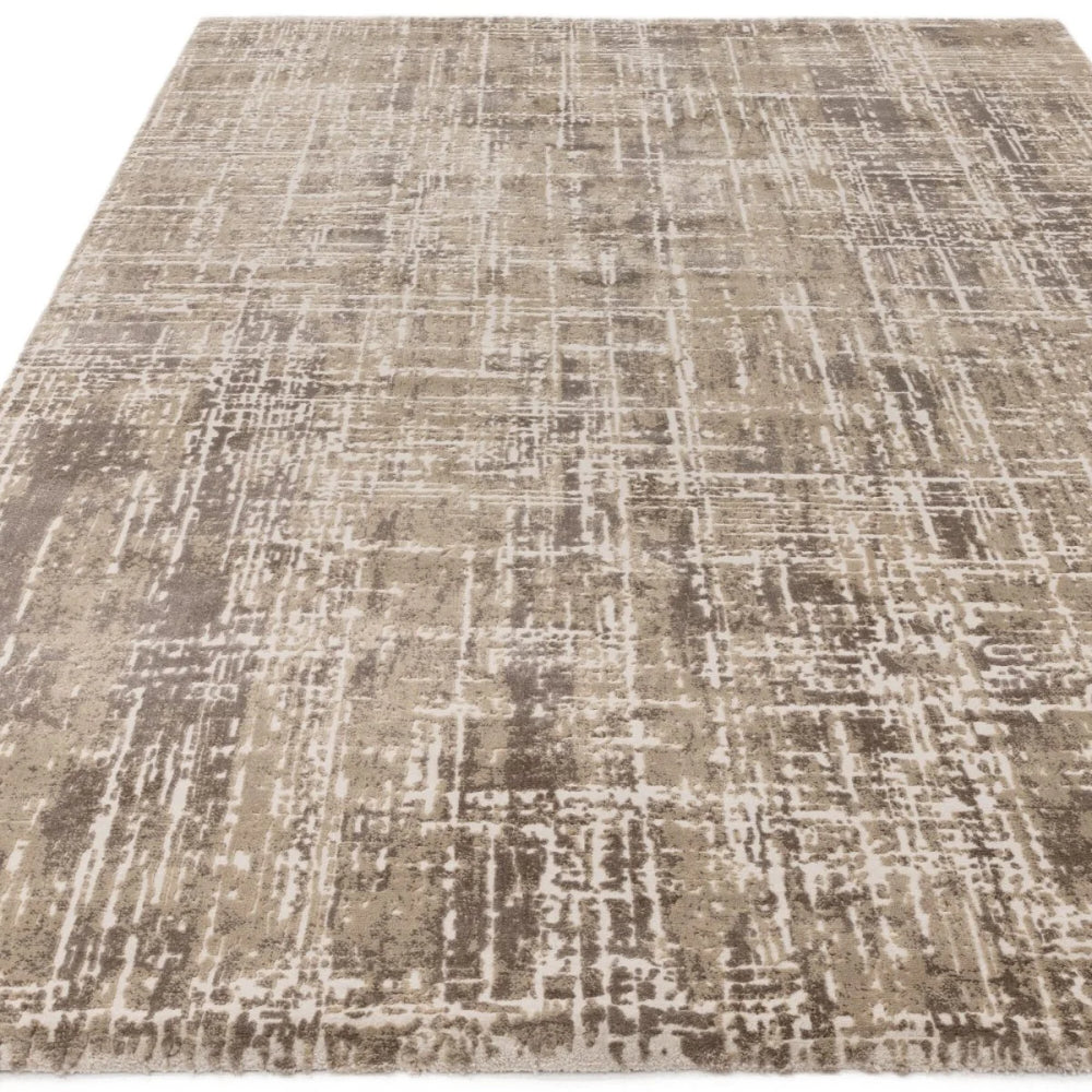 Kazzie Abstract Rug Beige 2