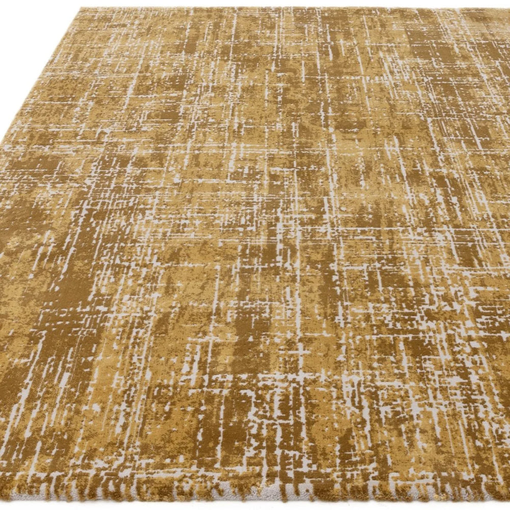 Kazzie Abstract Rug Gold 2