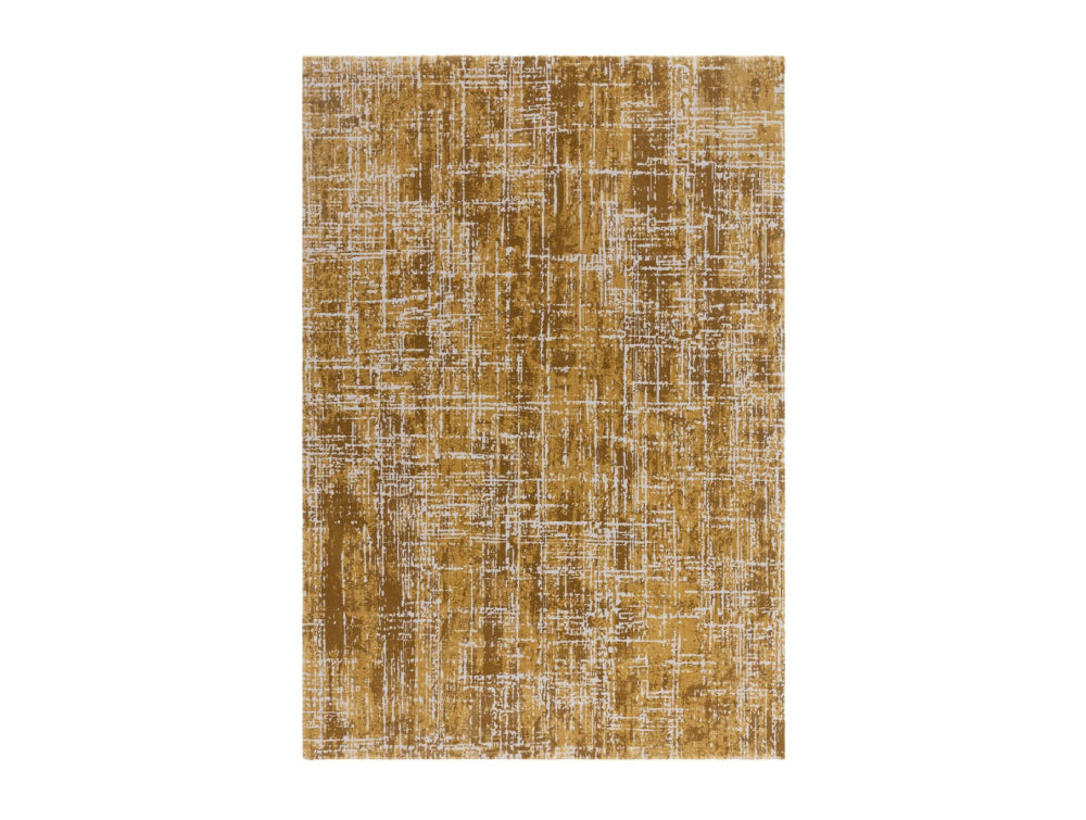 Kazzie Abstract Rug Gold
