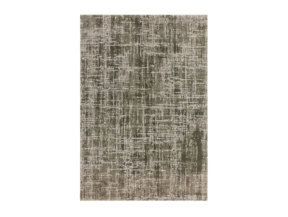 Kazzie Abstract Rug Green