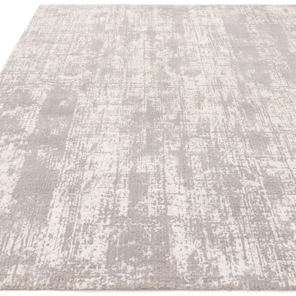 Kazzie Abstract Rug Grey 2