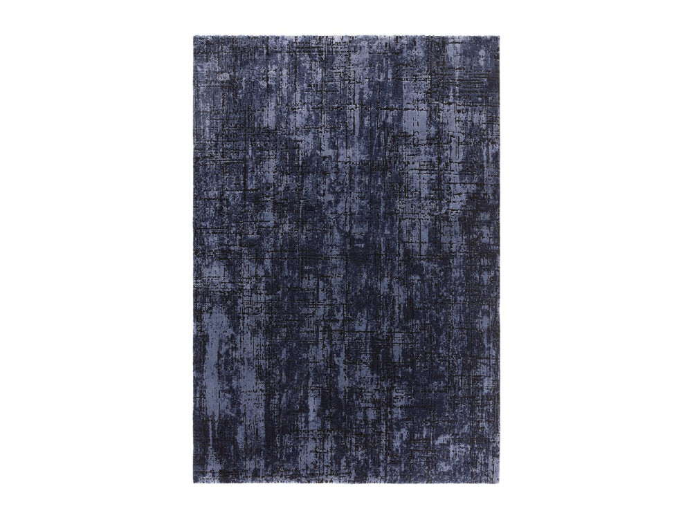 Kazzie Abstract Rug Navy