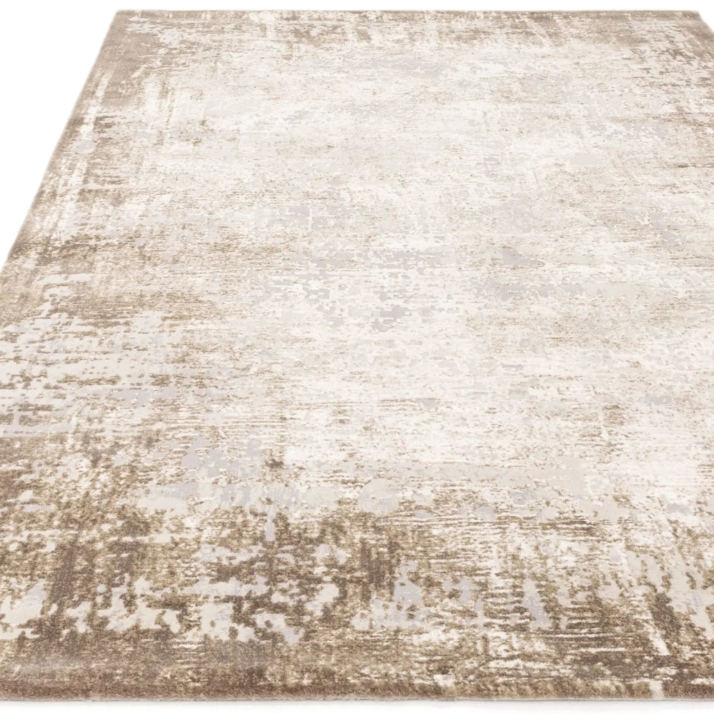 Kazzie Border Rug Beige 2