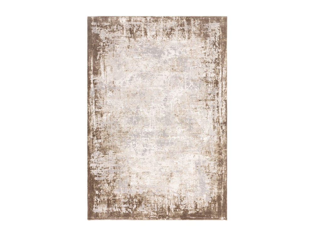 Kazzie Border Rug Beige