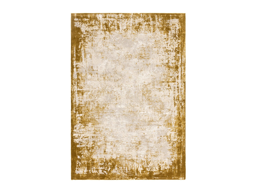 Kazzie Border Rug Gold