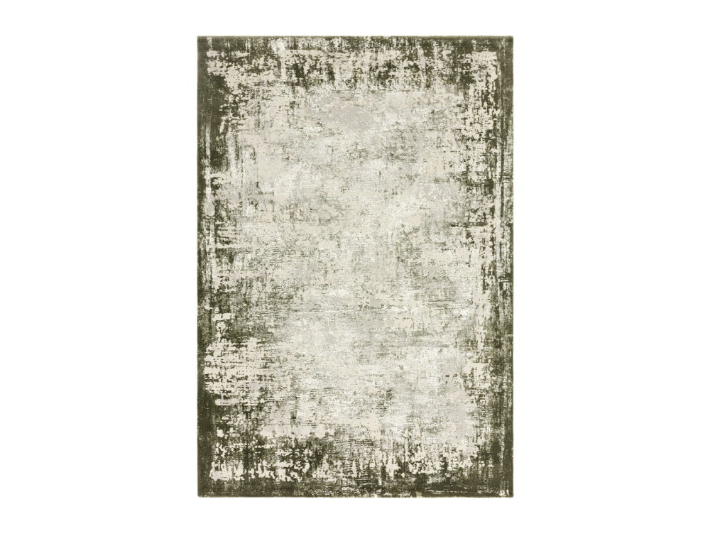 Kazzie Border Rug Green