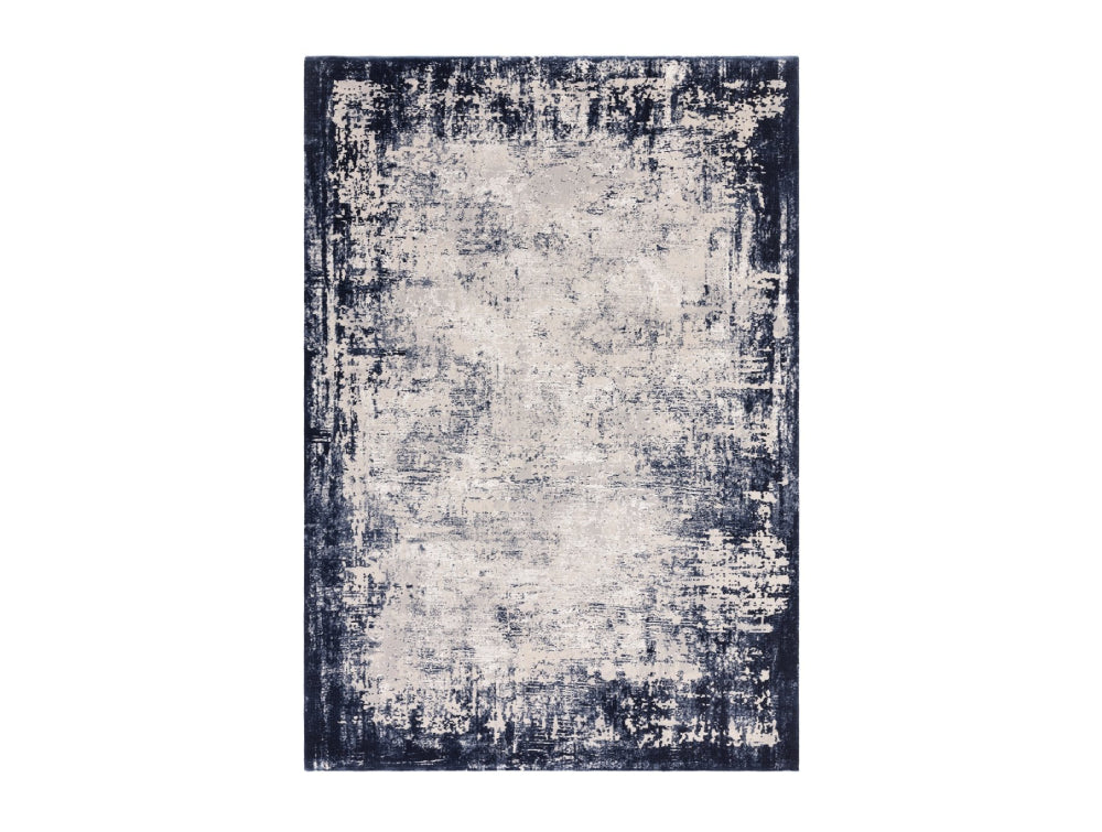 Kazzie Border Rug Navy