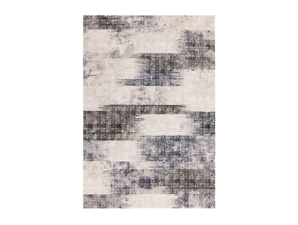 Kazzie Lines Rug Navy