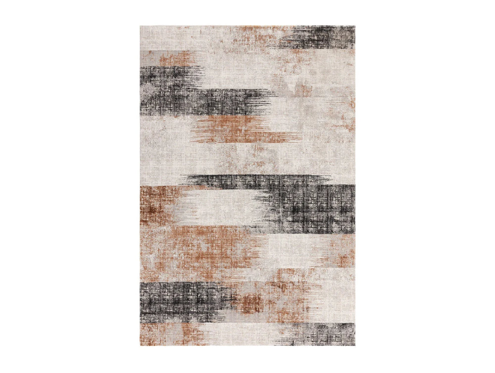 Kazzie Lines Rug Terracotta