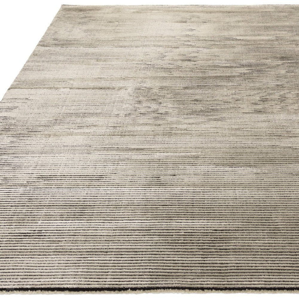 Kazzie Plain Stripe Rug Khaki 2