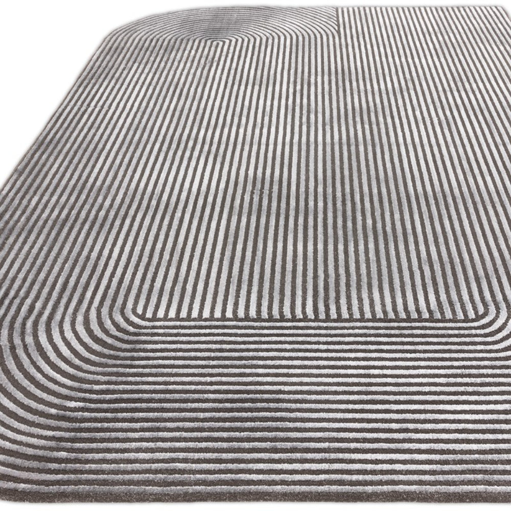 Kazzie Shape Rug Charcoal 2