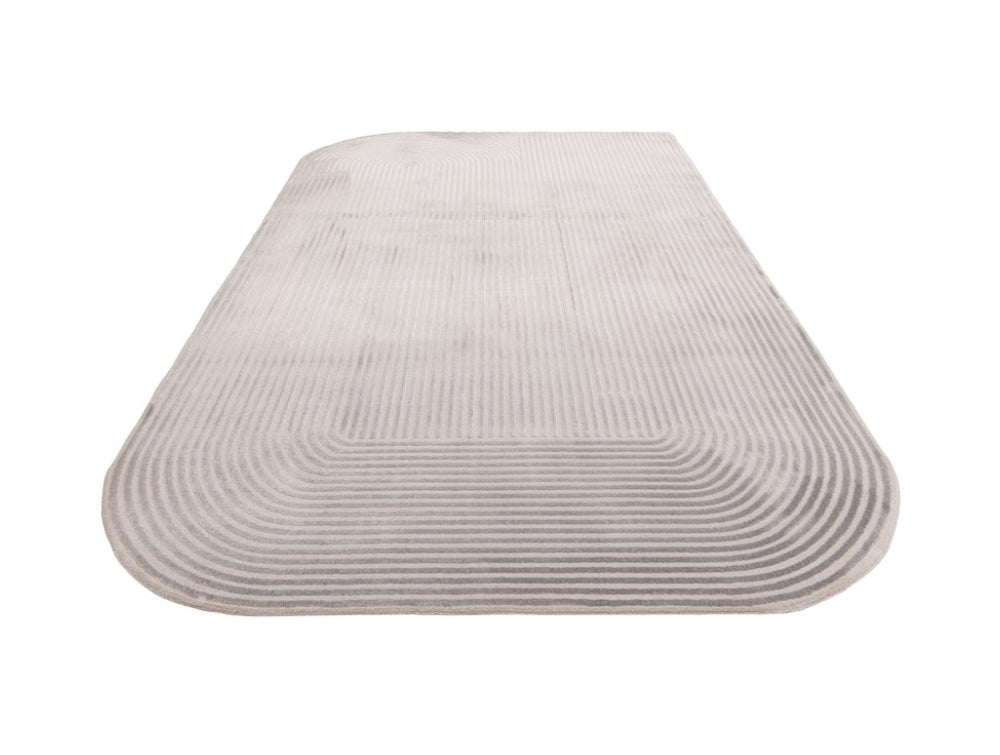 Kazzie Shape Rug Grey 2