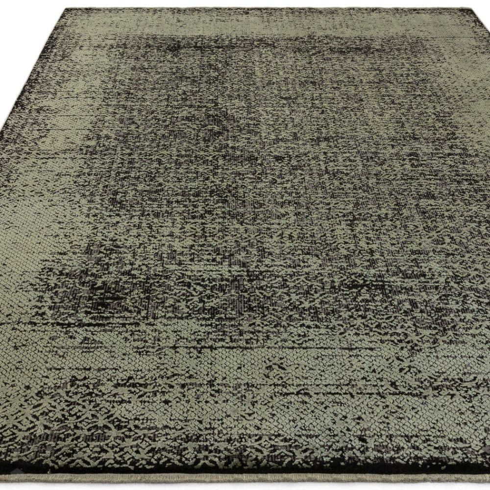 Koa Sage and Black Rug 2