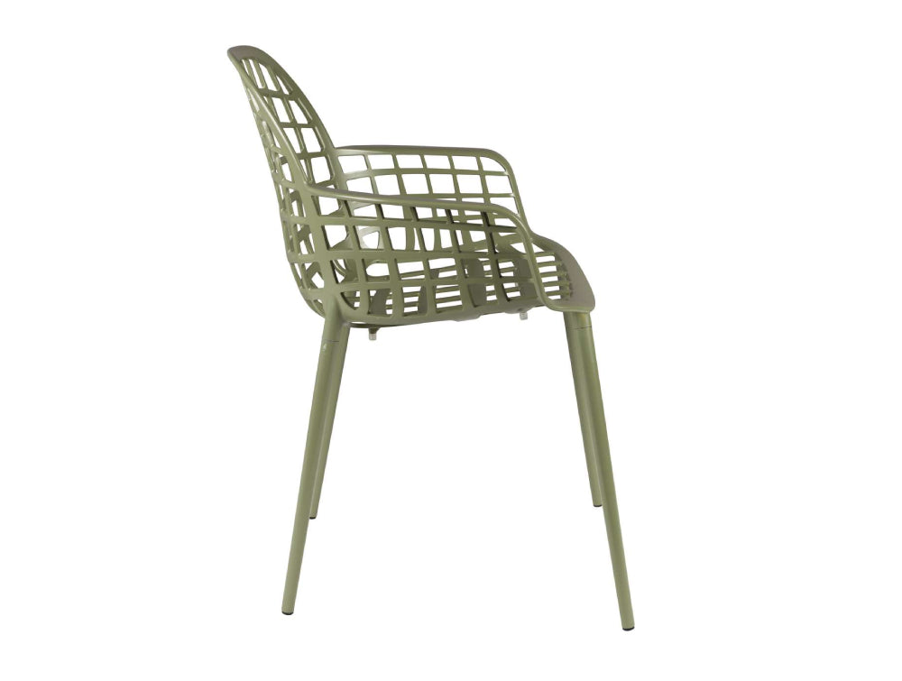 Kyler Outdoor Armchair Green 3
