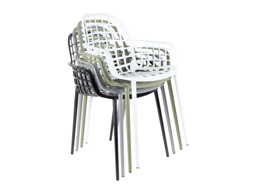 Kyler Outdoor Armchair Stacked
