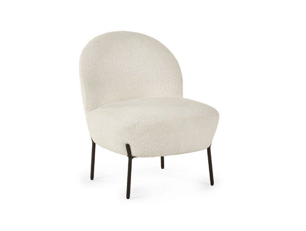 Laken Accent Chair Boucle Ivory