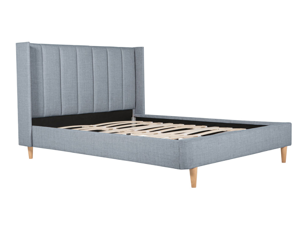 Lettie Bed Frame Grey 2