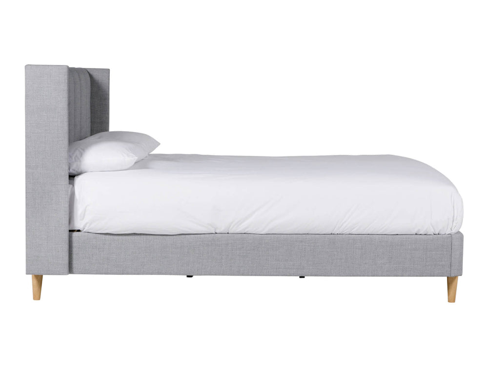 Lettie Bed Frame Grey 3