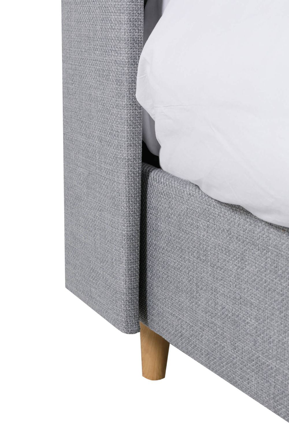 Lettie Bed Frame Grey Leg Detail