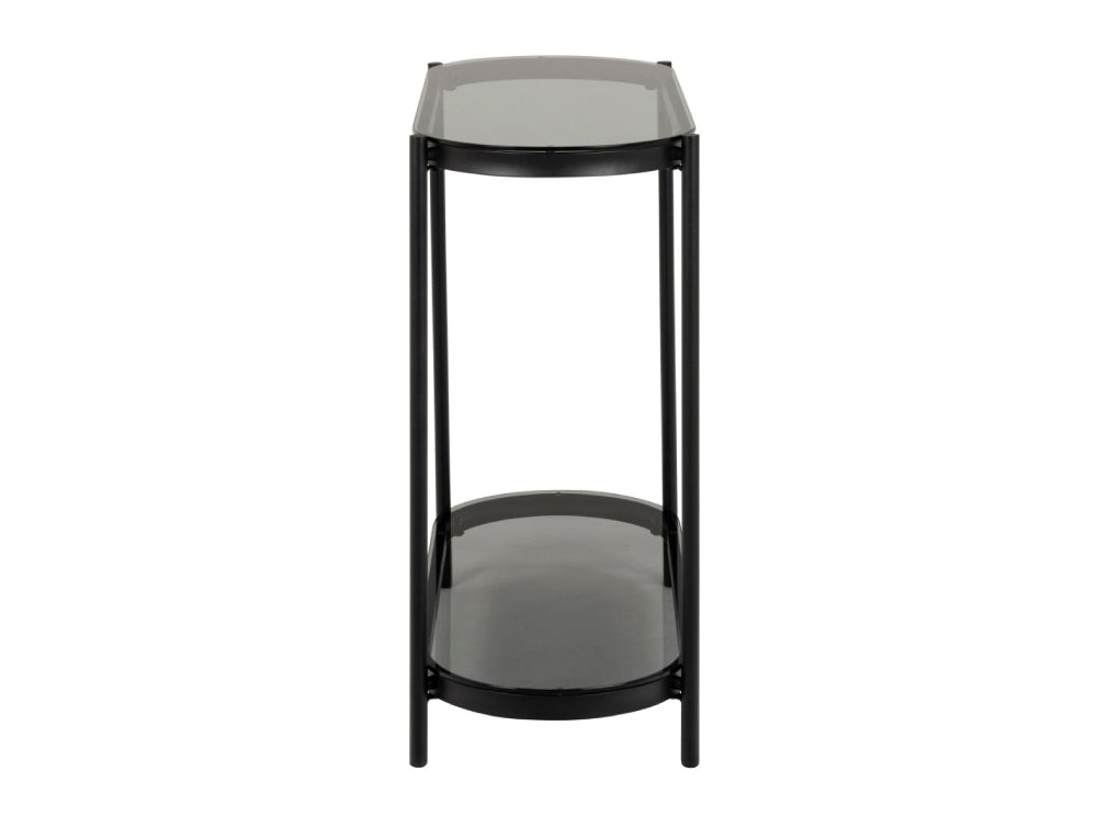 Lida Console Table Smoked Glass 3