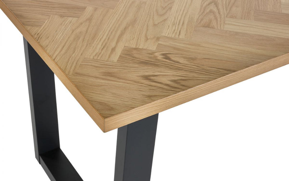 Linwood Dining Table Top Corner Detail