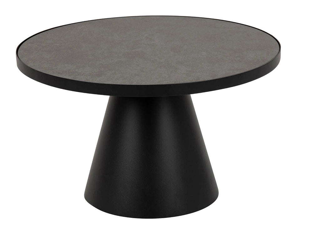 Lola Round Coffee Table Black