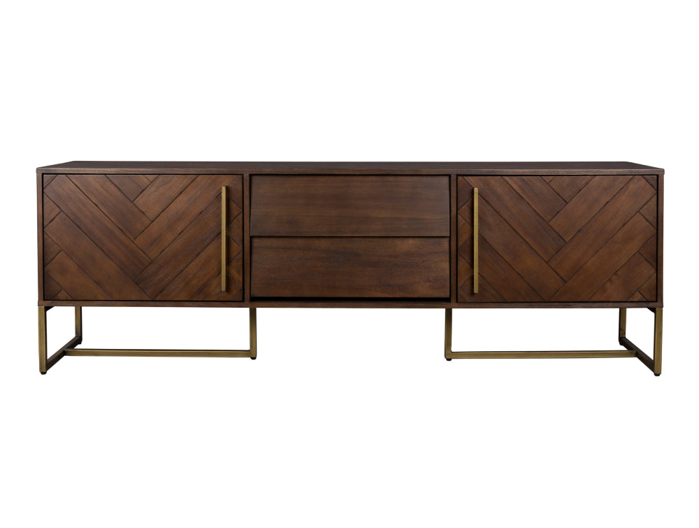 Luka Wooden Media Unit 2