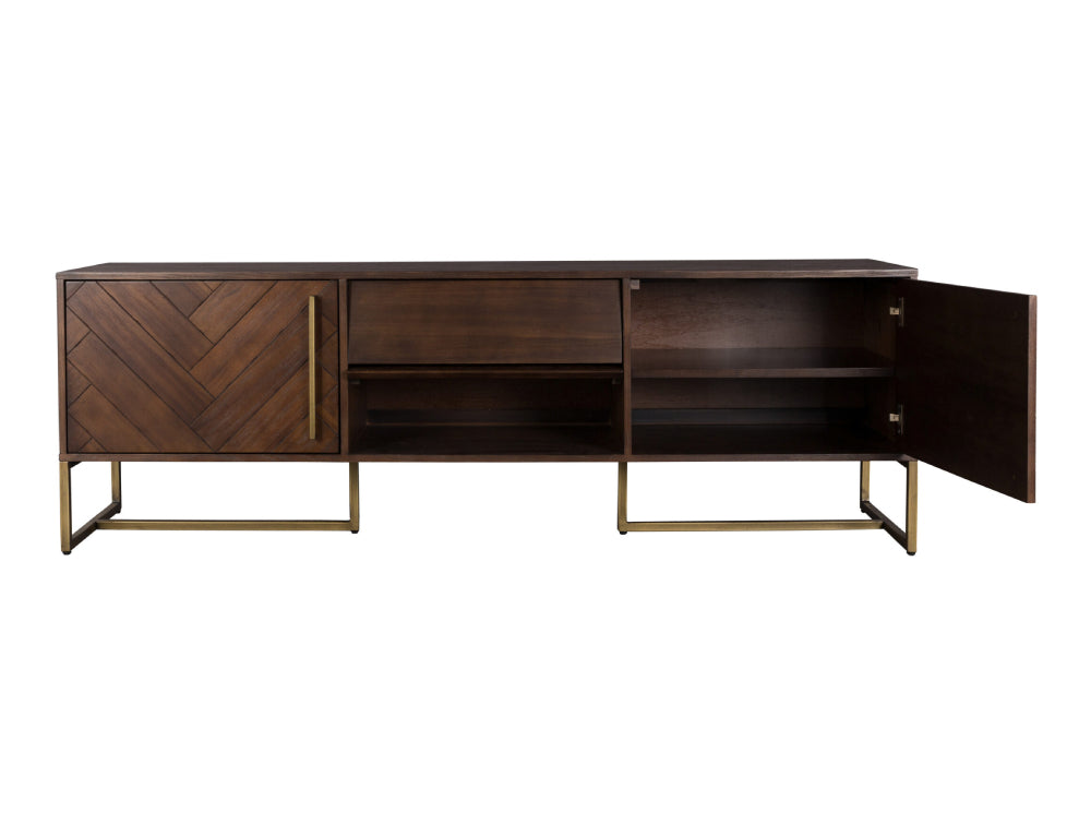 Luka Wooden Media Unit 4