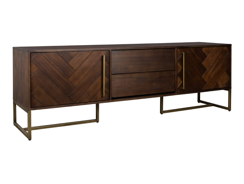 Luka Wooden Media Unit