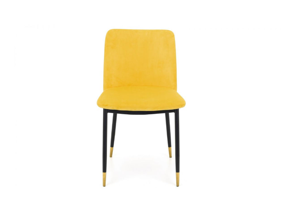 Luna Dining Chair Mustard 2