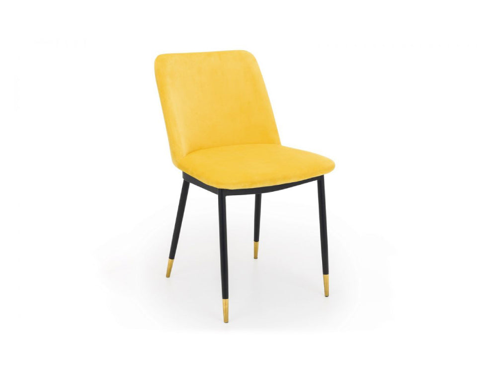 Luna Dining Chair Mustard