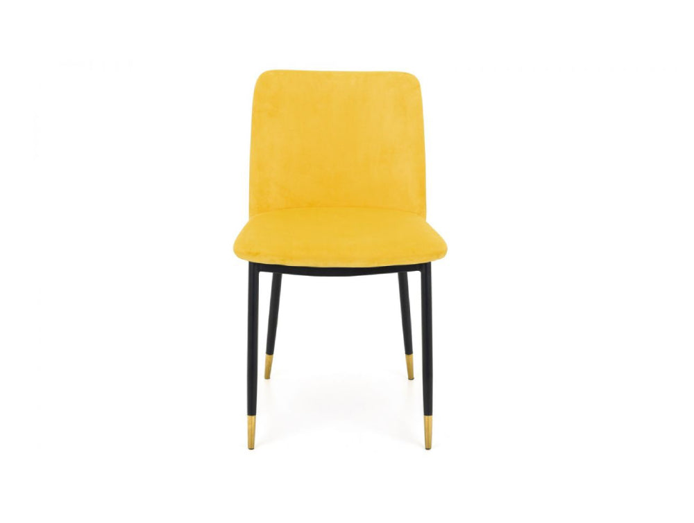Luna Dining Chair Mustard 2
