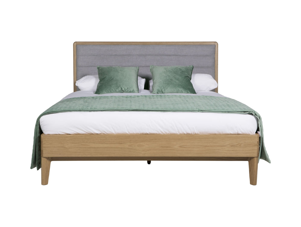 Luxe Oak Natural Bedframe 4'6" 2