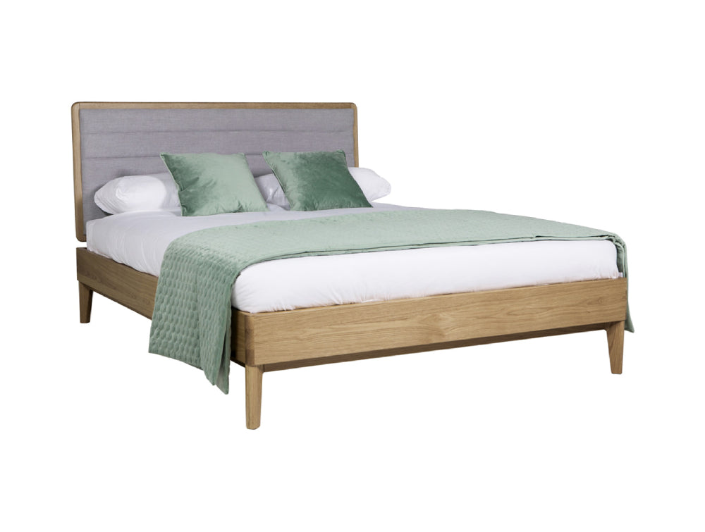 Luxe Oak Natural Bedframe 4'6"