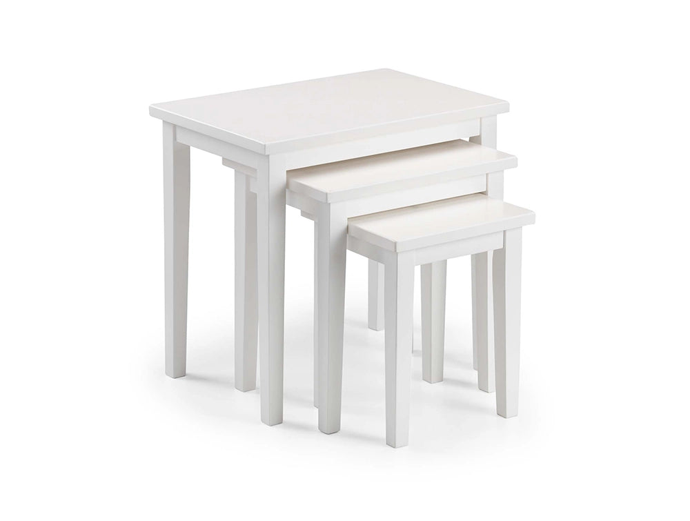Lyon Nest Of Table Pur White
