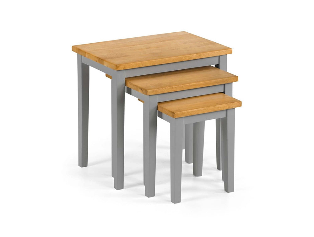 Lyon Nest Of Tables Grey Oak