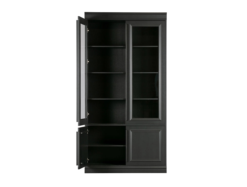 Maca Display Cabinet - Matte Black 3