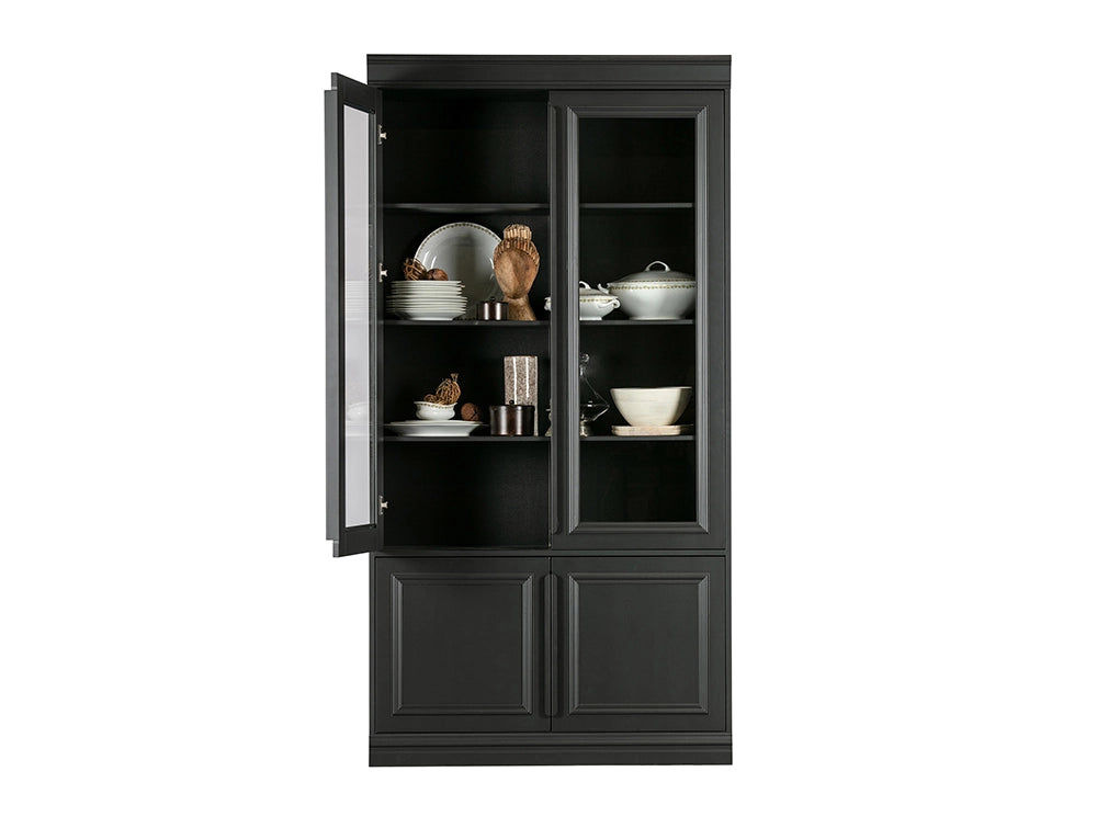Maca Display Cabinet - Matte Black 5