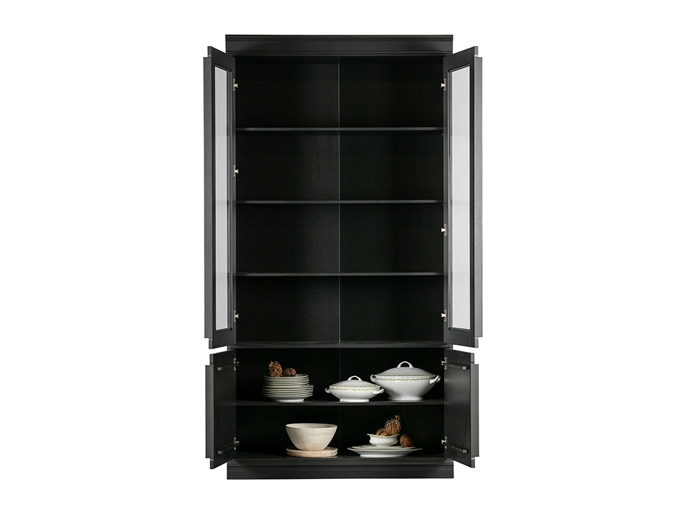 Maca Display Cabinet - Matte Black 6