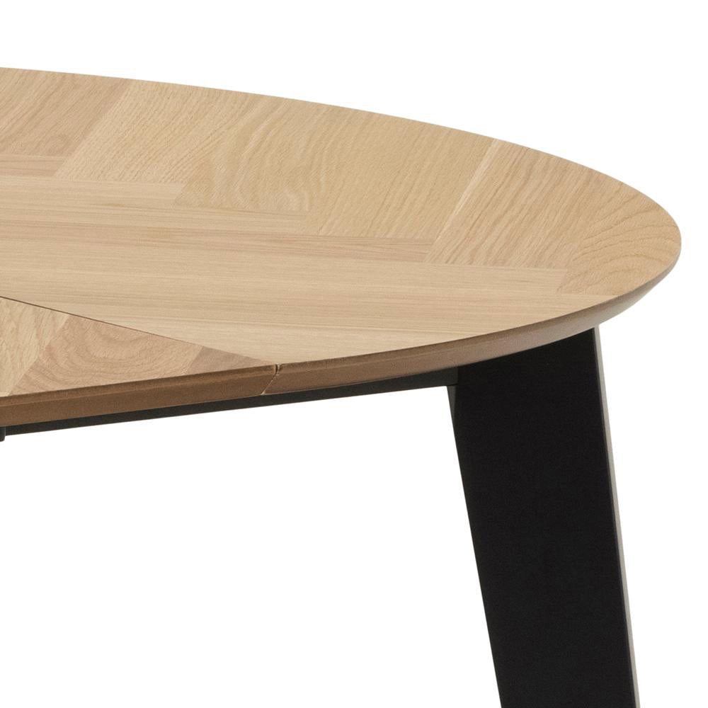 Mahon Extending Dining Table Matte Oak Top Detail 2