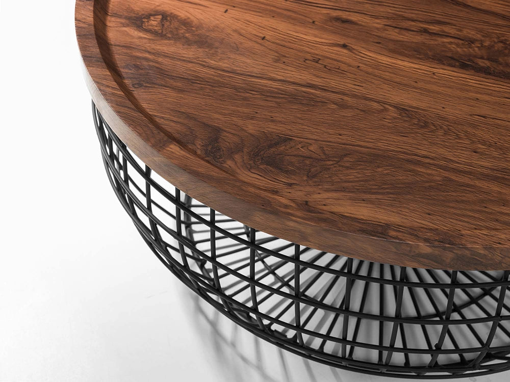 Marcus Storage Coffee Table Top Detail