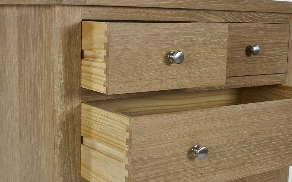 Marissa 3 2 Drawer Chest Drawer Open Detail