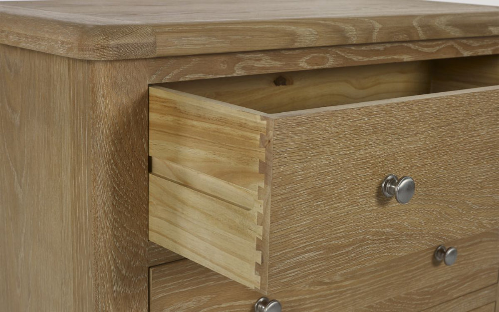 Marissa 3 Drawer Chest Drawer Open Detail