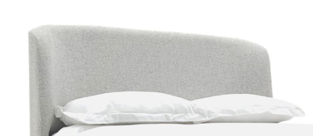 Mason Bed Frame Grey Headrest Detail