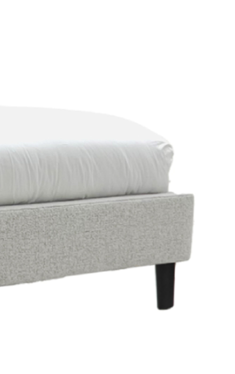 Mason Bed Frame Grey Leg Detail