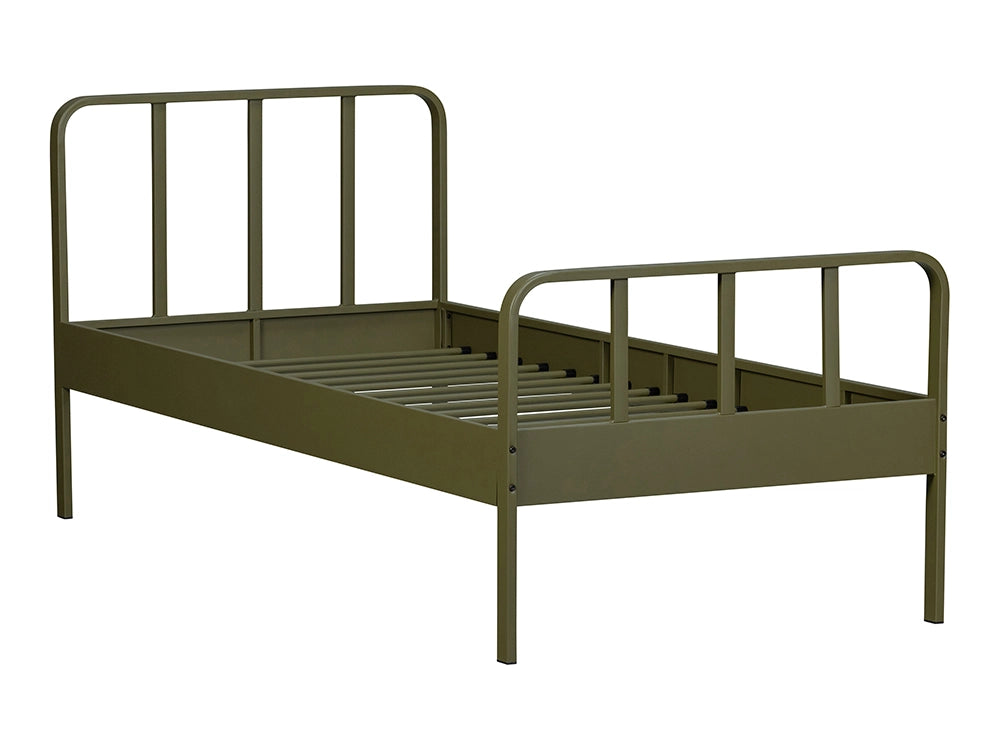 Mews Metal Bed Frame Army Green